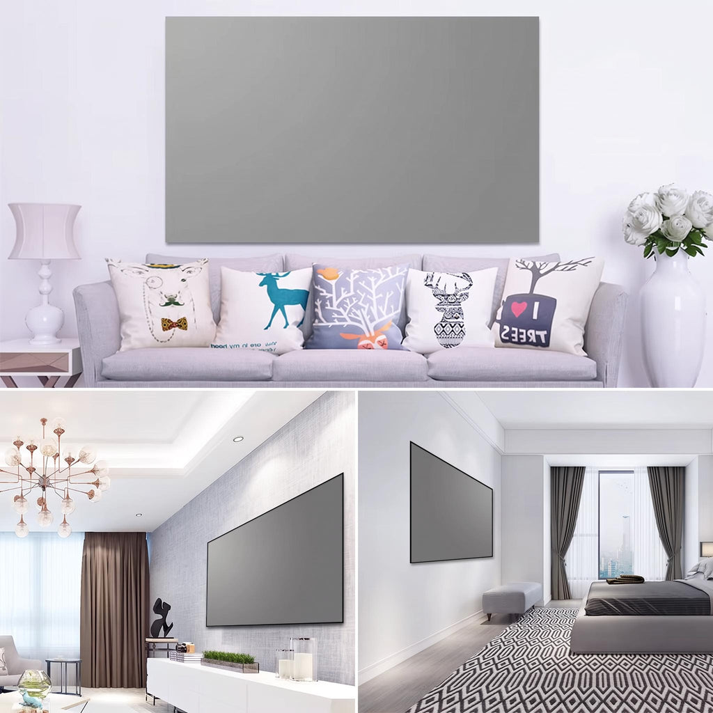 Pantalla de proyector plegable 100"/120"